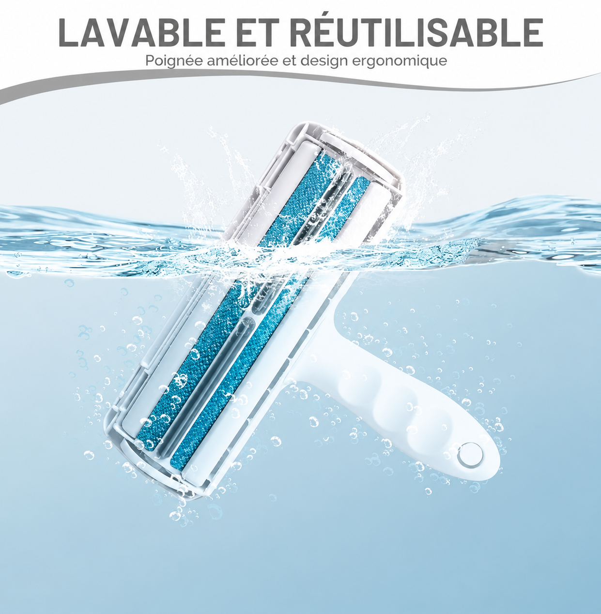 Brosse Anti-Poils NovaWisp™ | Élimination Rapide des Poils d’Animaux 🐶🐱